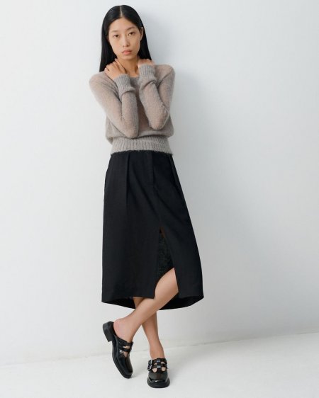 Vagabond Ellis Mules - Schwarzes, Poliertes Leder Vagabond Ellis Mules - Schwarzes, Poliertes Leder