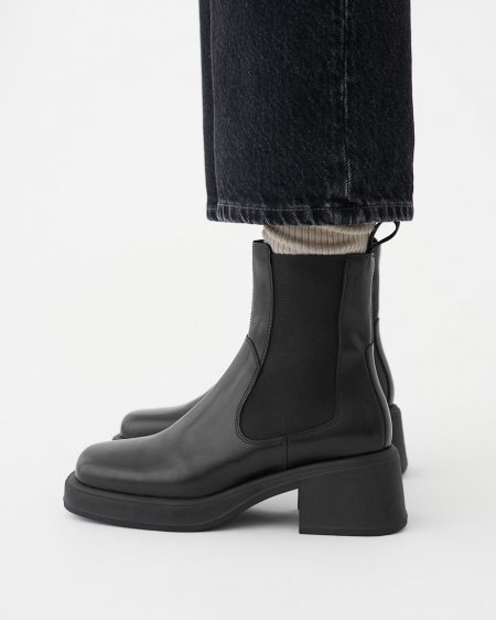 Vagabond Dorah Stiefel - Schwarzes, Leder