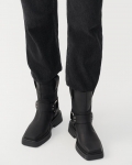 Vagabond Eyra Stiefel - Schwarzes, Geöltes Nubukleder