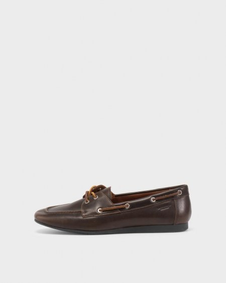 Vagabond Hillary Schuhe - Braunes, Gebürstet Leder
