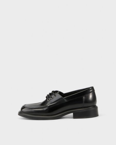 Vagabond Ellis Schuhe - Schwarzes, Poliertes Leder