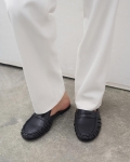 Vagabond Aleya Mules - Schwarzes, Leder