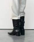 Vagabond Giselle Stiefel - Schwarzes, Leder