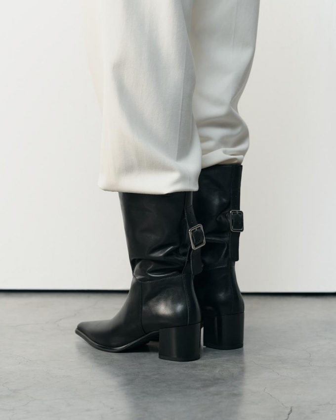 Vagabond Giselle Stiefel - Schwarzes, Leder Vagabond Giselle Stiefel - Schwarzes, Leder