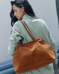 Vagabond Louisiana Tasche - Braunes, Veloursleder