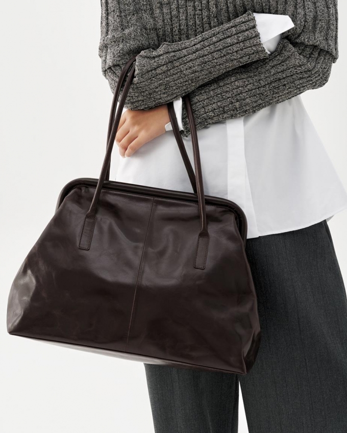 Vagabond Louisiana Tasche - Braunes, Leder Vagabond Louisiana Tasche - Braunes, Leder