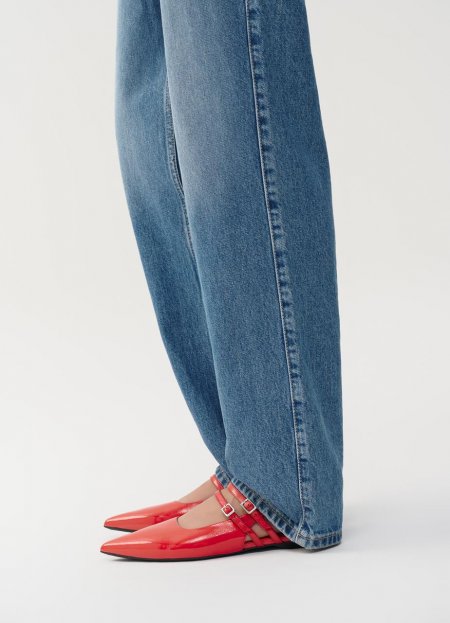 Vagabond Hermine Ballerinas - Rotes, Lackleder Vagabond Hermine Ballerinas - Rotes, Lackleder