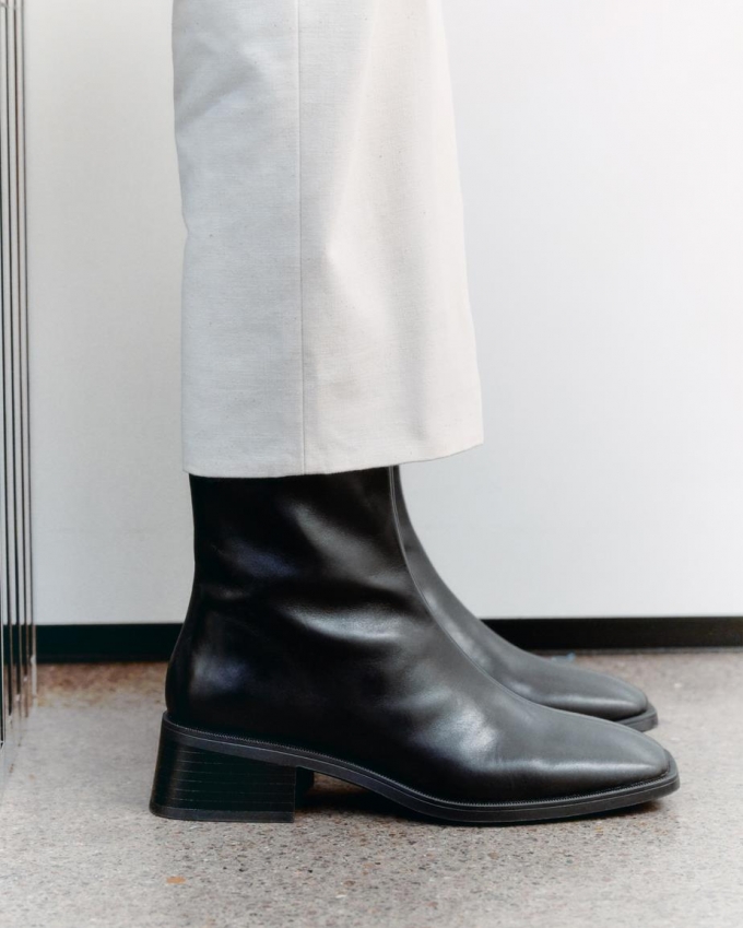 Vagabond Blanca Stiefeletten - Schwarzes, Leder Vagabond Blanca Stiefeletten - Schwarzes, Leder