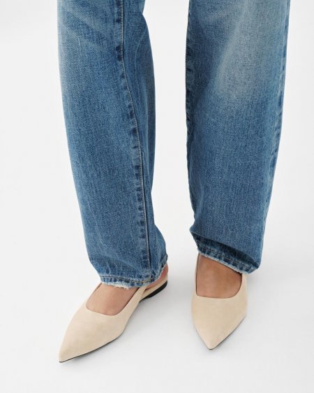 Vagabond Hermine Ballerinas - Beiges, Veloursleder