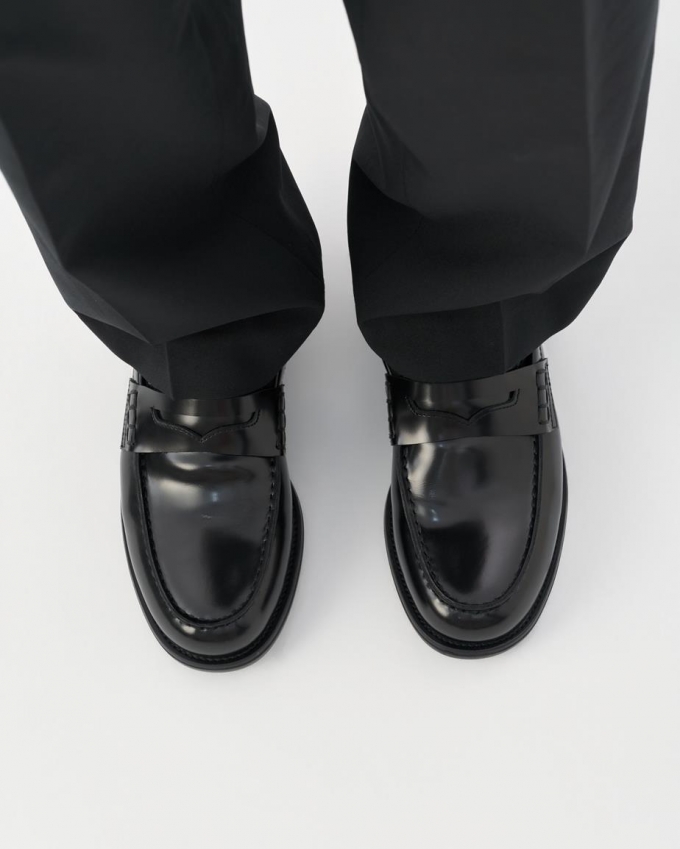 Vagabond Steven Loafer - Schwarzes, Poliertes Leder Vagabond Steven Loafer - Schwarzes, Poliertes Leder