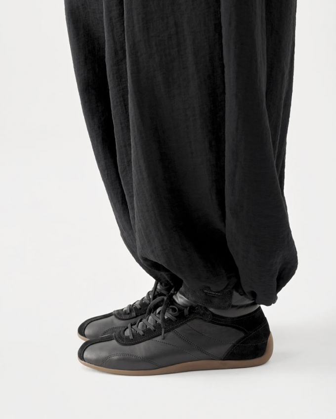 Vagabond Hollie Sneaker - Schwarzes, Wildleder/Leder Vagabond Hollie Sneaker - Schwarzes, Wildleder/Leder