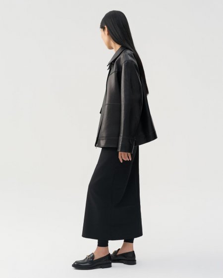 Vagabond Amina Loafer - Schwarzes, Leder
