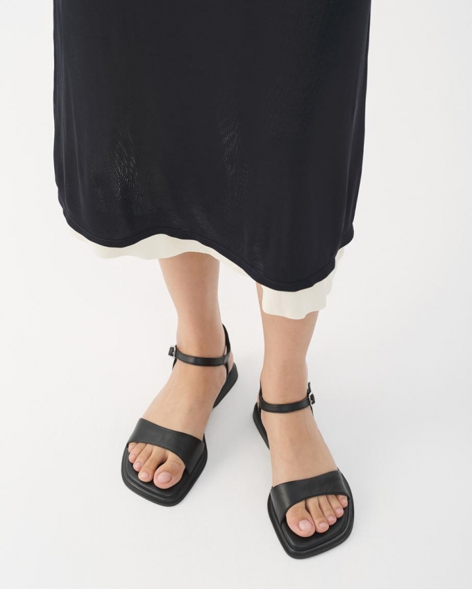 Vagabond Izzy Sandalen - Schwarzes, Leder