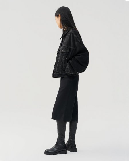Vagabond Kenova Hohe Stiefel - Schwarzes, Leder/Kombination