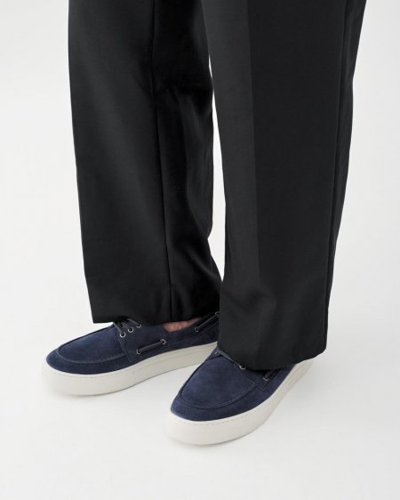 Vagabond Paul 2.0 Schuhe - Dunkelblau, Veloursleder
