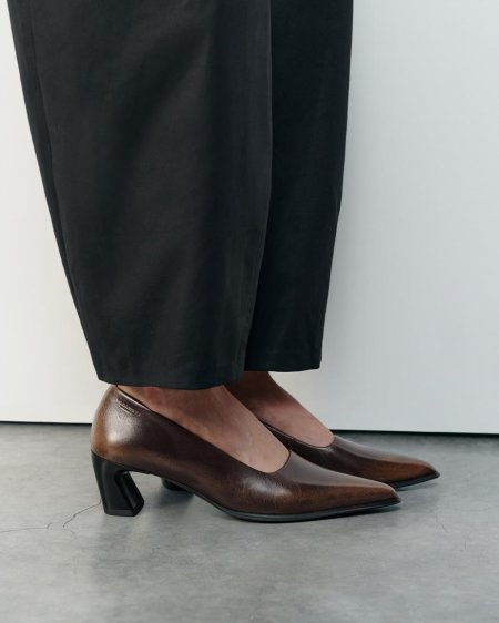 Vagabond Ilona Pumps - Braunes, Gebürstet Leder