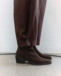 Vagabond Kelsey Stiefeletten - Braunes, Veloursleder