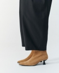 Vagabond Elly Stiefel - Beiges, Veloursleder