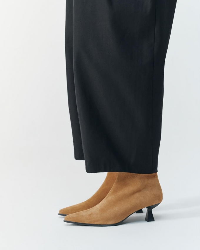 Vagabond Elly Stiefel - Beiges, Veloursleder Vagabond Elly Stiefel - Beiges, Veloursleder