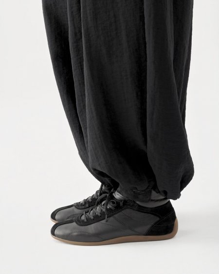 Vagabond Hollie Sneaker - Schwarzes, Wildleder/Leder Vagabond Hollie Sneaker - Schwarzes, Wildleder/Leder