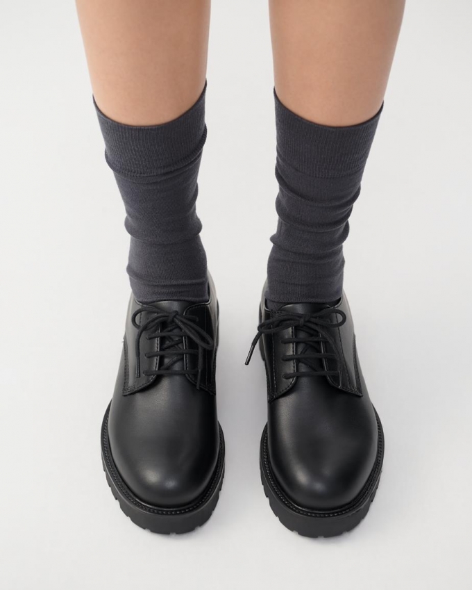 Vagabond Kenova Schuhe - Schwarzes, Lederimitat Vagabond Kenova Schuhe - Schwarzes, Lederimitat