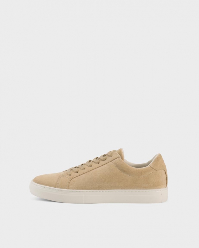 Vagabond Paul Sneaker - Beiges, Veloursleder Vagabond Paul Sneaker - Beiges, Veloursleder