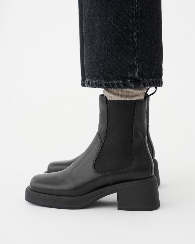 Vagabond Dorah Stiefel - Schwarzes, Leder Vagabond Dorah Stiefel - Schwarzes, Leder