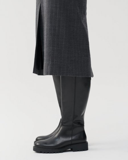Vagabond Kenova Hohe Stiefel - Schwarzes, Leder