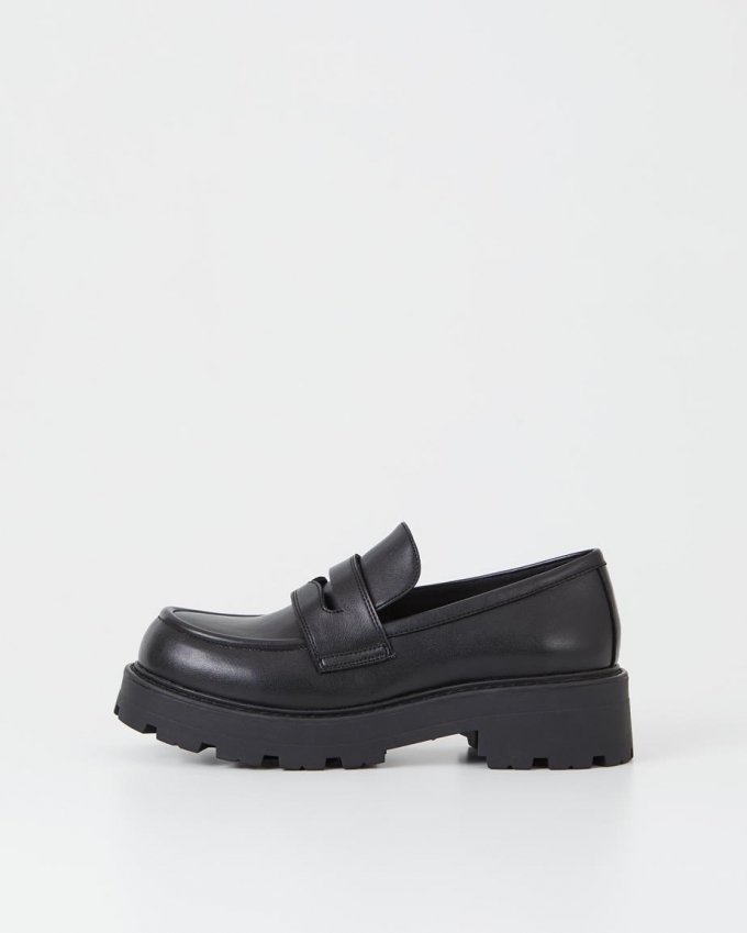 Vagabond Cosmo 2.0 Loafer - Schwarzes, Lederimitat Vagabond Cosmo 2.0 Loafer - Schwarzes, Lederimitat