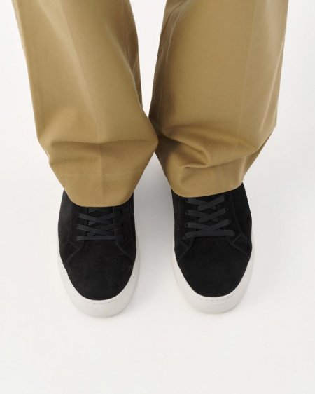 Vagabond Paul 2.0 Sneaker - Schwarzes, Veloursleder