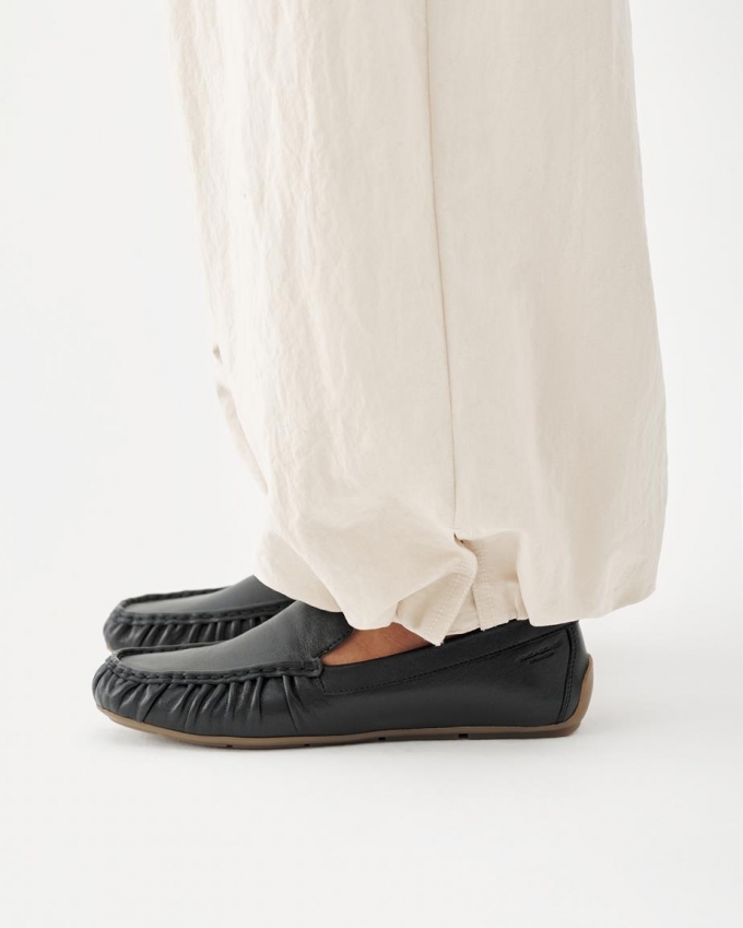 Vagabond Mika Fahrerschuhe - Schwarzes, Leder Vagabond Mika Fahrerschuhe - Schwarzes, Leder