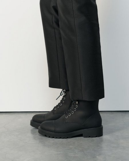 Vagabond Kenova Stiefel - Schwarzes, Geöltes Nubukleder Vagabond Kenova Stiefel - Schwarzes, Geöltes Nubukleder
