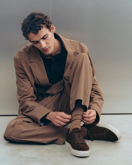 Vagabond Paul 2.0 Sneaker - Dunkelbraunes, Veloursleder