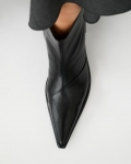Vagabond Samira Stiefel - Schwarzes, Leder