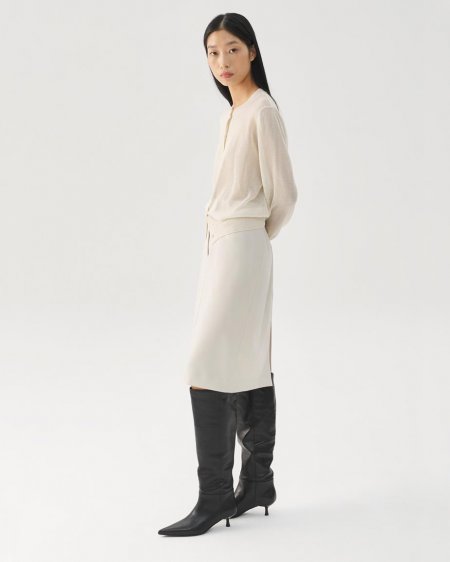 Vagabond Lykke Hohe Stiefel - Schwarzes, Leder