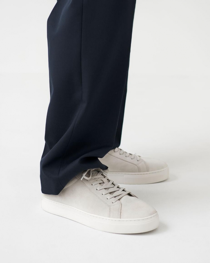 Vagabond Paul 2.0 Sneaker - Hellgrau, Veloursleder