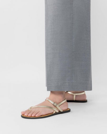 Vagabond Tia 2.0 Sandalen - Gold, Metallic-Leder