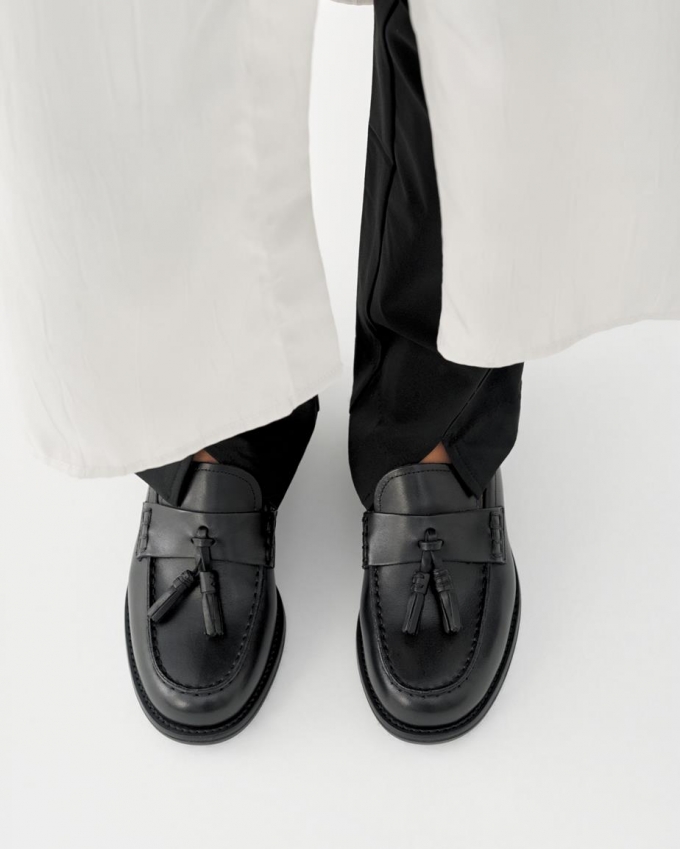 Vagabond Linn Loafer - Schwarzes, Leder Vagabond Linn Loafer - Schwarzes, Leder