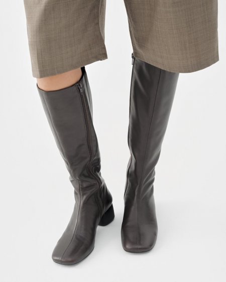 Vagabond Livia Hohe Stiefel - Braunes, Leder