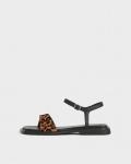 Vagabond Izzy Sandalen - Braunes, Hair-On-Leather