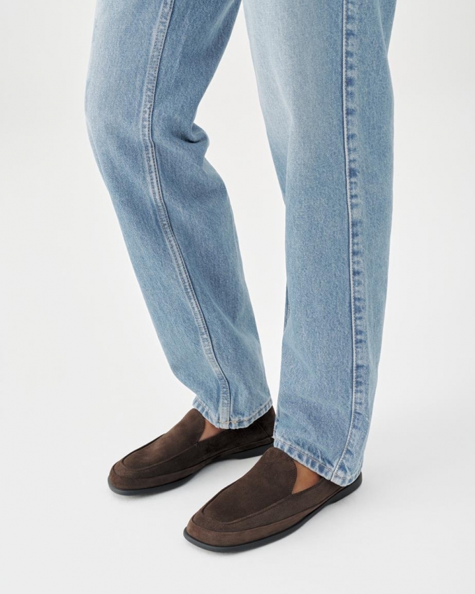 Vagabond Sammie Loafer - Dunkelbraunes, Veloursleder Vagabond Sammie Loafer - Dunkelbraunes, Veloursleder