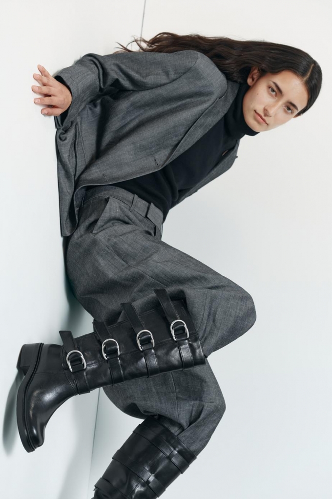 Vagabond Karlie Hohe Stiefel - Schwarzes, Leder Vagabond Karlie Hohe Stiefel - Schwarzes, Leder
