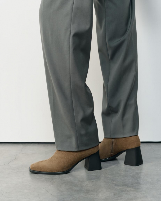 Vagabond Hedda Stiefel - Dunkelbraunes, Veloursleder Vagabond Hedda Stiefel - Dunkelbraunes, Veloursleder