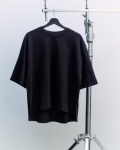 Vagabond Boxy T-Shirt W - Schwarzes, Textil