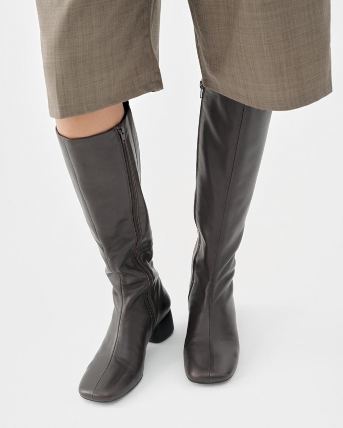 Vagabond Livia Hohe Stiefel - Braunes, Leder Vagabond Livia Hohe Stiefel - Braunes, Leder