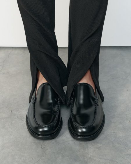 Vagabond Linn Loafer - Schwarzes, Poliertes Leder