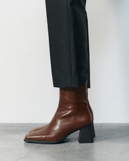 Vagabond Hedda Stiefeletten - Braunes, Leder Vagabond Hedda Stiefeletten - Braunes, Leder