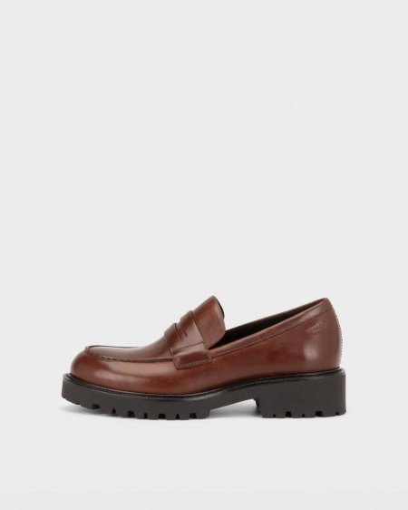 Vagabond Kenova Loafer - Braunes, Leder