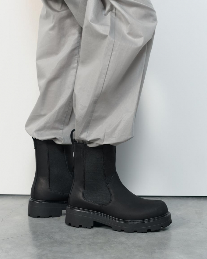 Vagabond Cosmo 2.0 Stiefel - Schwarzes, Geöltes Nubukleder