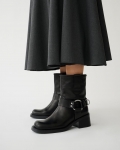 Vagabond Nour Stiefel - Schwarzes, Leder